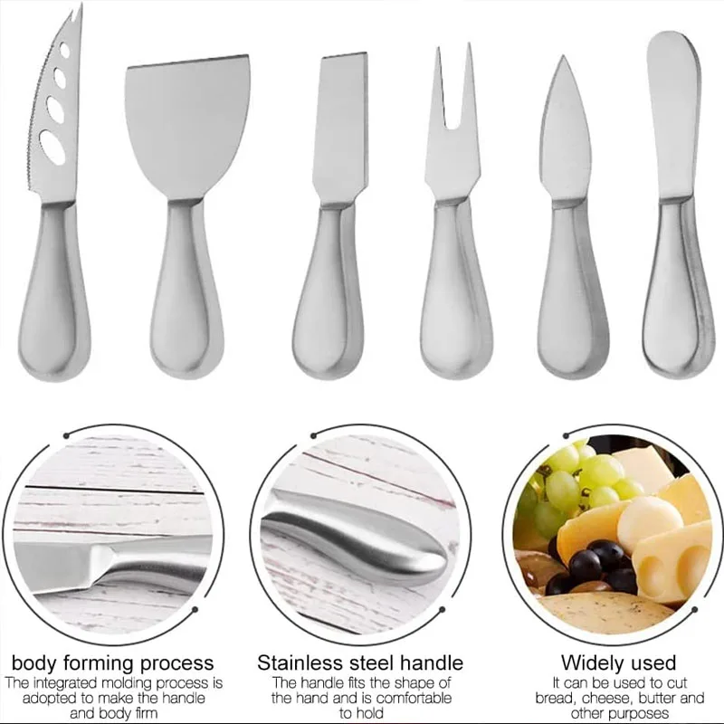 Набор ножей для сыра из нержавеющей стали