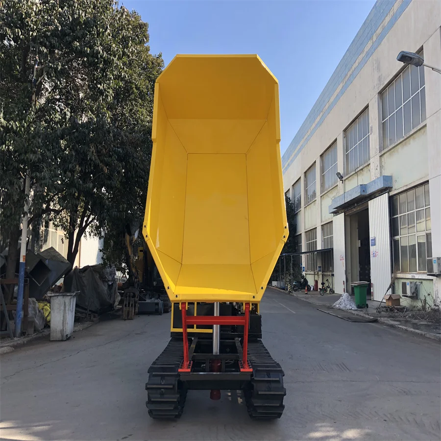 Hot Product 2024 Rubber Track Tractor Hydraulic Mini Dumper Truck Tractor Mini Crawler Dumper for Hottest Sale
