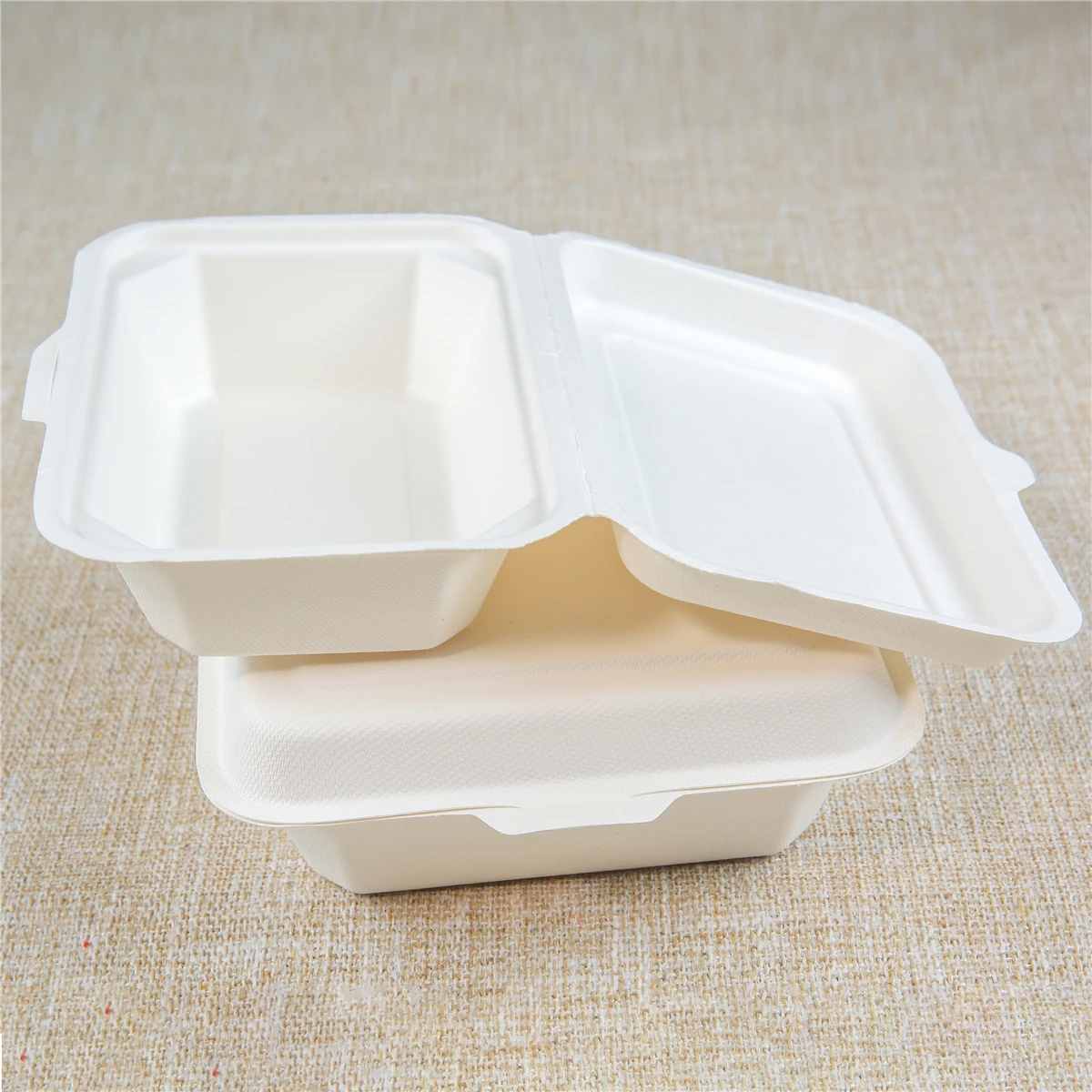 
Lz-B004 Eco-Friendly bagasse food packaging biodegradable container lunch box 