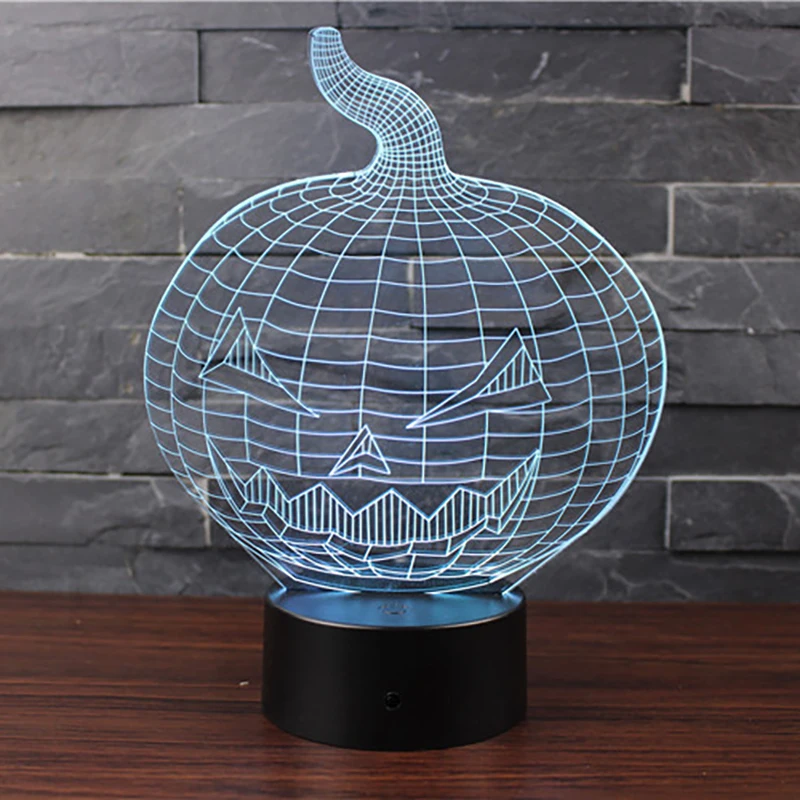 3d Light Base 7 Color USB Anime Turtle Dinosaur Night Light For Kids