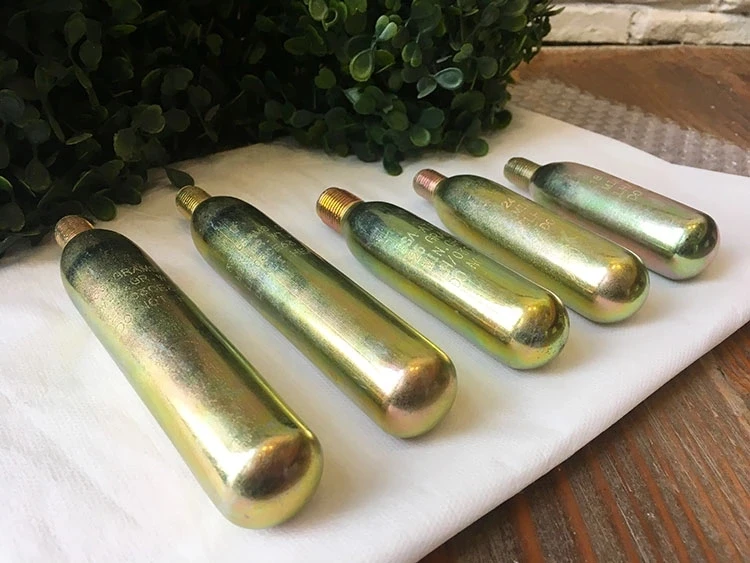 
Motorcycle Airbag Vest and life Vest Inflatable Swimsuit Accessories 33g, 45cc,50cc,60cc Gas Cartridges CO2 Gas Cylinders 