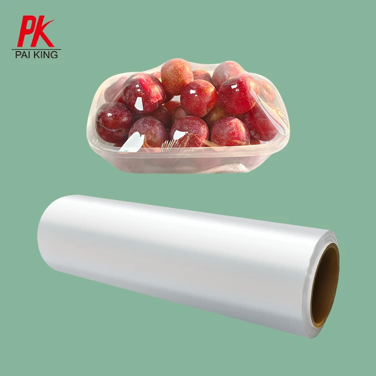 PE Packaging Plastic Cling Film Keep Fresh Food PE Cling Film Well-preserved Factory Supply Directly Cling Film