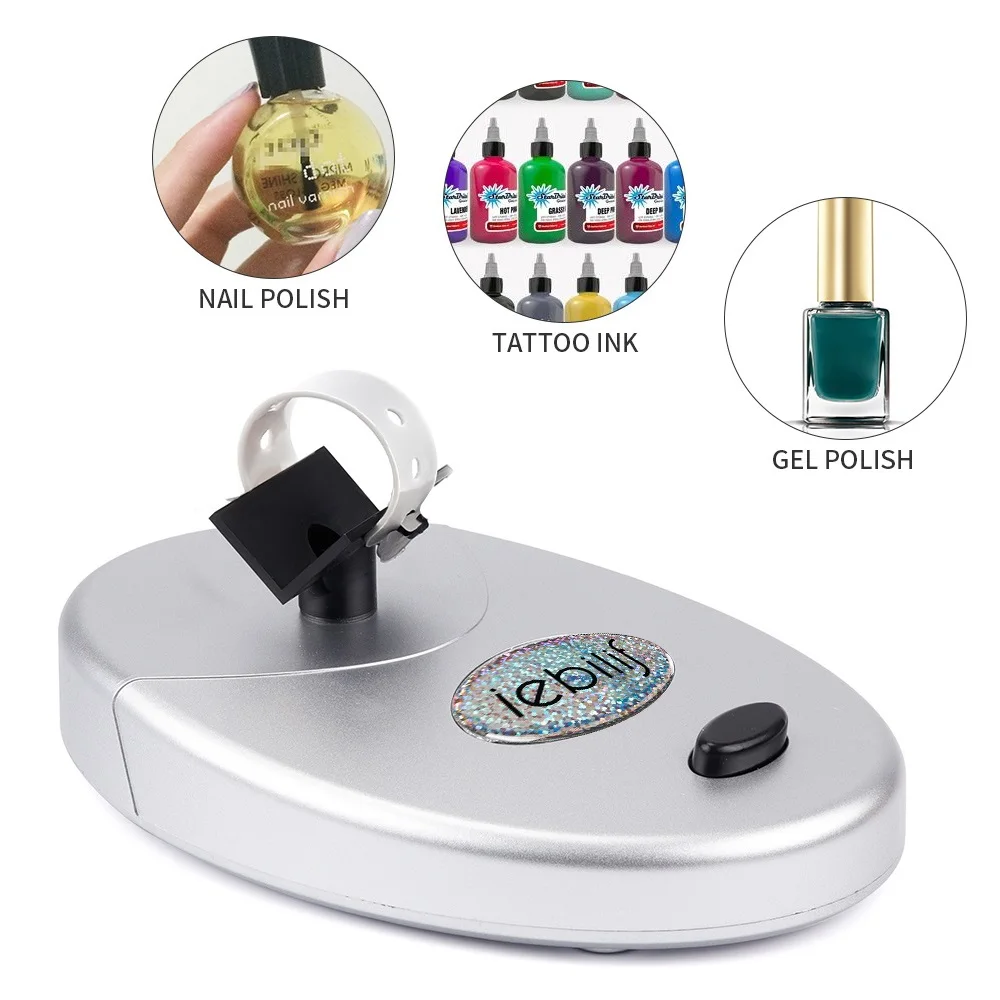 Electric Adjustable Nail Polish Shaker Gel Nail Polish Ink Paint Shaking Device Liquid Bottle Anti Caking Shaking Machine