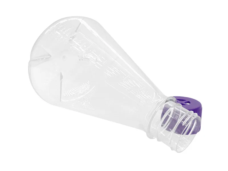ETest Bottle Triangle Conical Breathable Cover Culture Cell Shake Flask