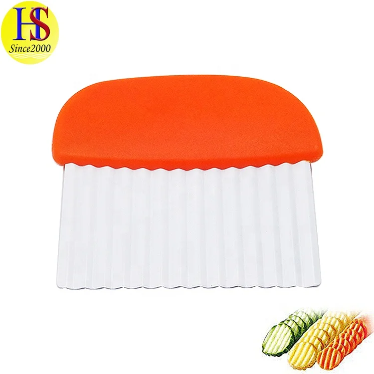 Multifunctional Stainless Steel Cutting Tool Potato Wavy Knife Kitchen Crinkle Cutter