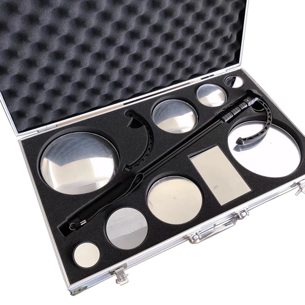 Highly effective under vehicle inspection mirror kit telescopic search mirror