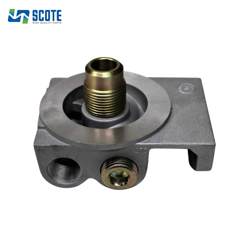 SCOTE E320C Excavator Spare Parts Fuel Filter Head 1R-0750