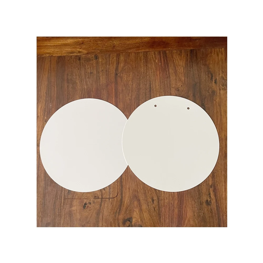 Manufacturer Mason Jar Sublimation Printing Aluminum Door Hanger Blank Aluminum Metal Sublimation Door Sign Blanks with Holes