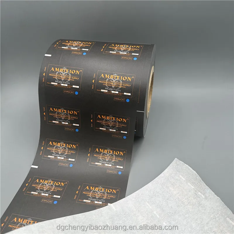 Free Plastic Paper Sealing Cup Film Roll Tea Cup Sealer Film For PP PET Paper Cup Heat Easy Peel Seal Sealing Film