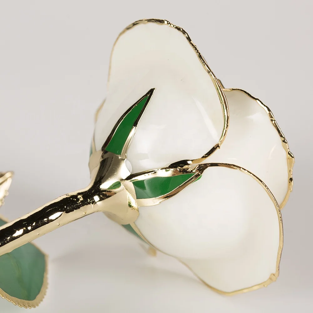 24K Gold plated Rose gifts wholesale preserved factory  Gold Rose