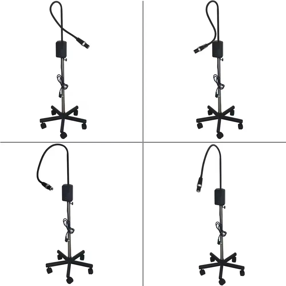 Perlong Multifunction ENT Ophthalmology Gynecological Examination Mobile LED Medical Light Examination Lamp