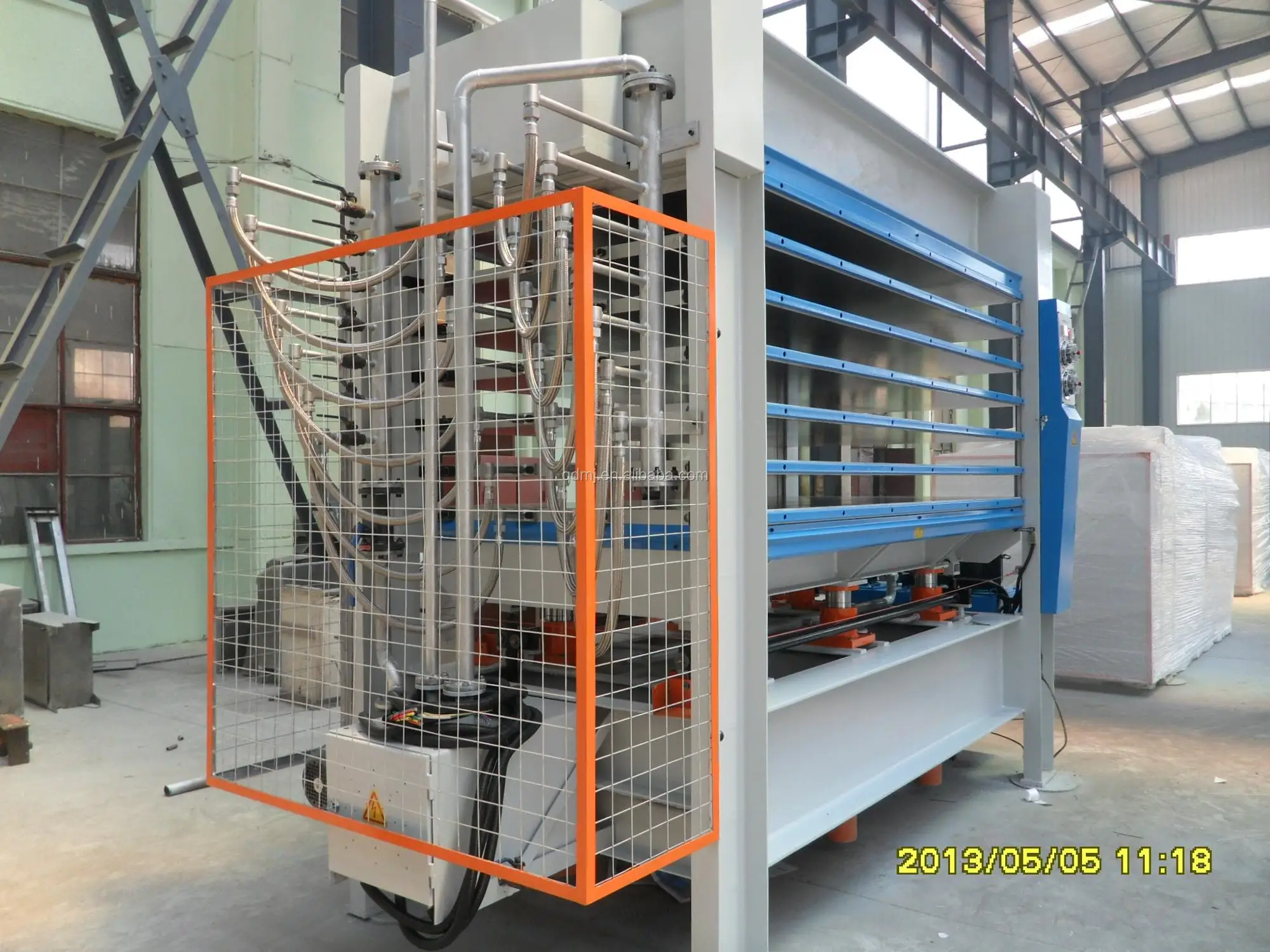 Woodworking Machinery Veneer Surface Wooden Plywood furniture Door Flooring Machine Hydraulic Hot Press