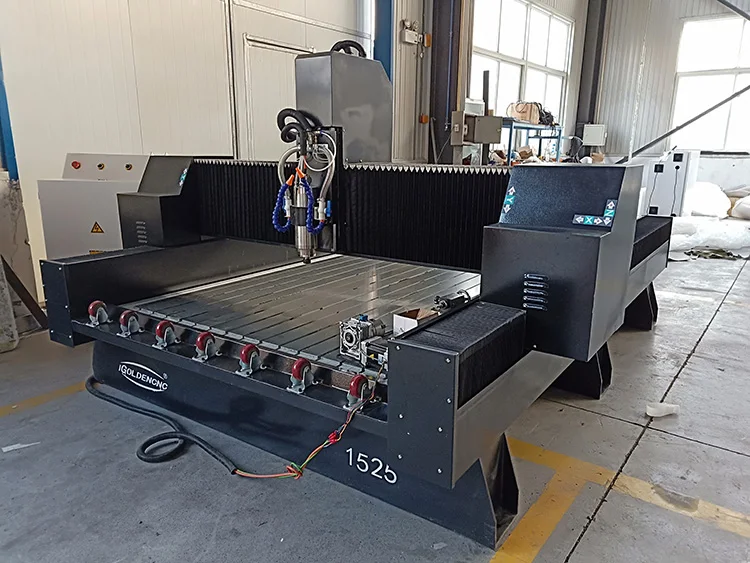 Igoldencnc дешевый 8x4 ЧПУ маршрутизатор 4 оси 3d гравировальный станок резьба Гранит Мрамор песчаник