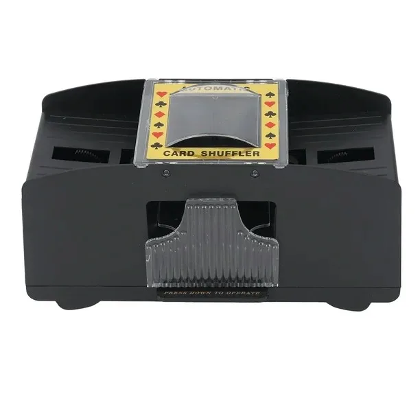 LANDER-MAN 2 Deck Casino Card Shuffler Electronic Dealer Poker Card Shuffler Automatic Card Shuffler