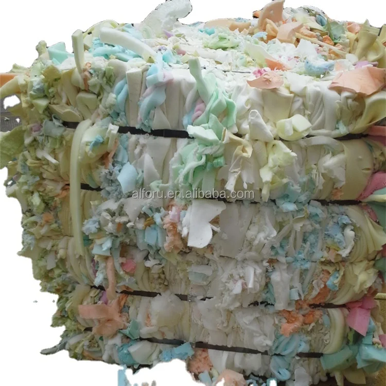 recycled trimming foam in waste foam of  PU sponge  scrap with good quality supply from CHINA