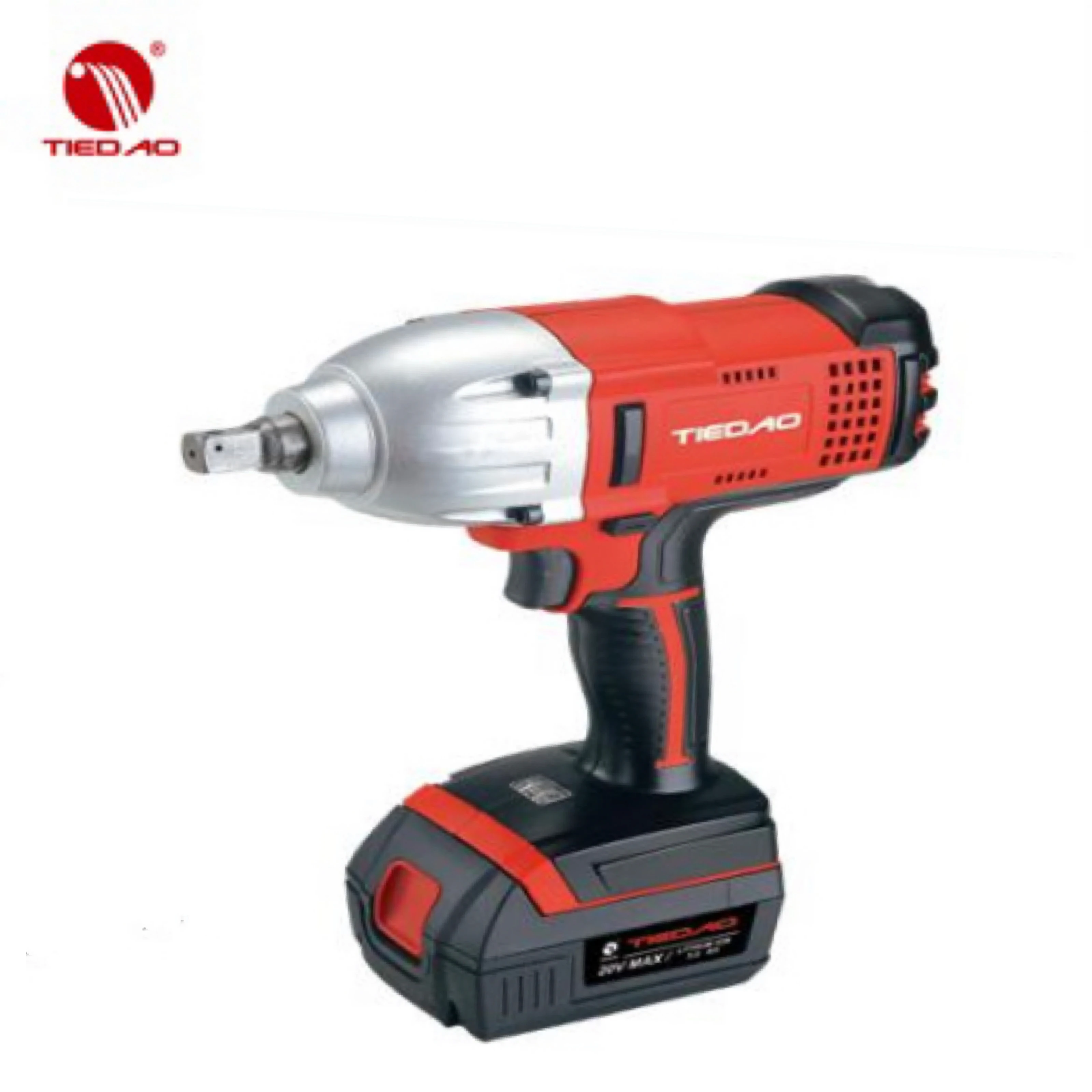 TIEDAO hot selling 21V Cordless Automotive Repair Air Impact Wrench with Adjustable Hand Tool