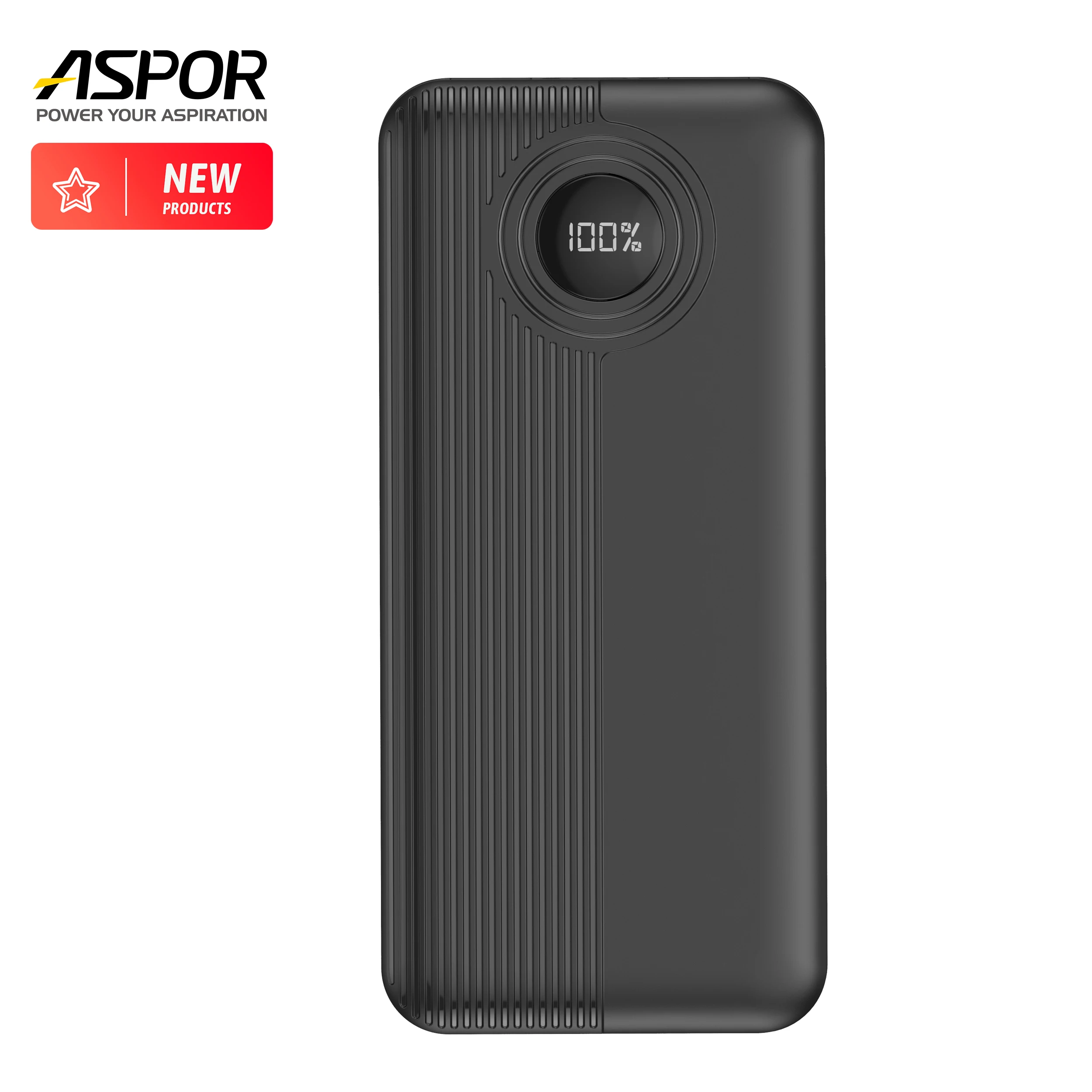 Aspor Factory PD20W+QC22.5W A320 Power Bank 10000mAh Fast Charging Mobile Phone External Battery Portable Charger for Phones