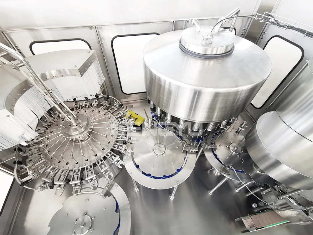 OEM Full Automatic Small drinking water machinery bottling filling machines mineral purified water production line plant