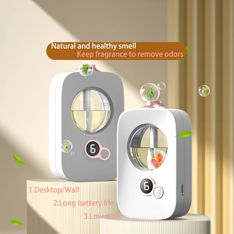 Automatic perfume machine Simple Essential oil supplement liquid Indoor toilet intelligent digital display pet deodorization