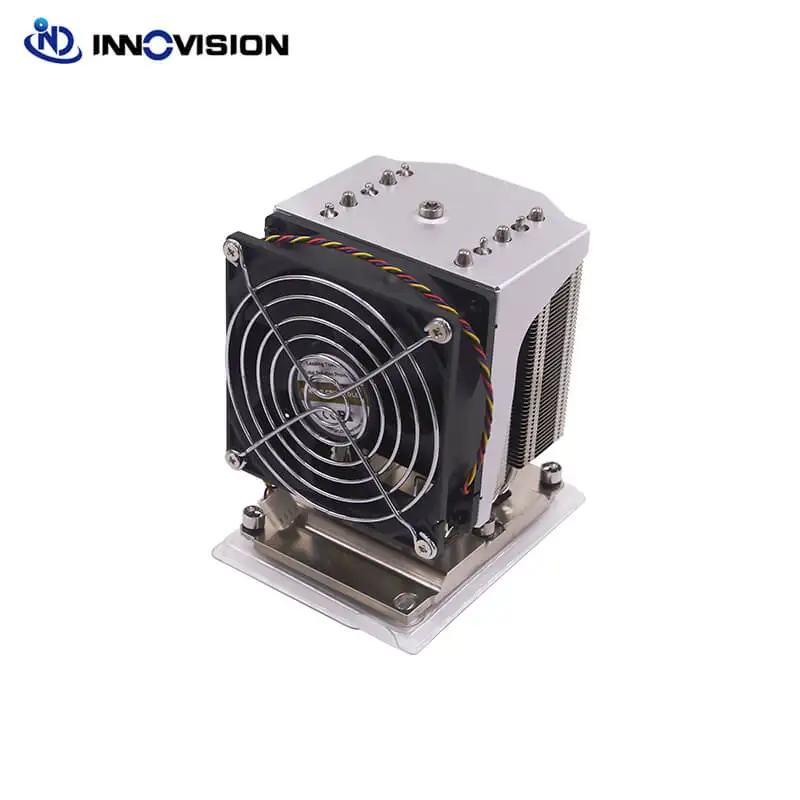 New 4U LGA3647 narrow cpu cooler with 9025 fan for