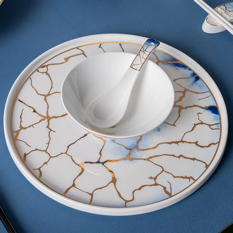 PITO Horeca new design decal bone china dinnerware sets wholesale tableware set luxury homewares ceram porcelain dinner sets