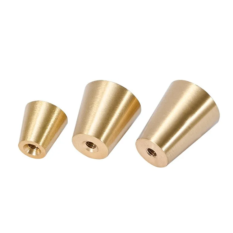 Brushed Brass Pure Copper handle Furniture Crafts  Cox Drawer Knob Brass Wardrobe Handles