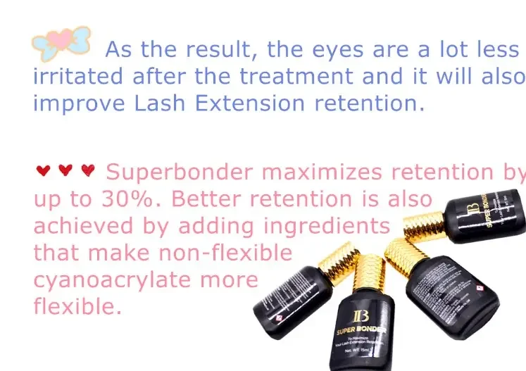 Korea original eyelash extension glue bonder private label clear Super Bonder