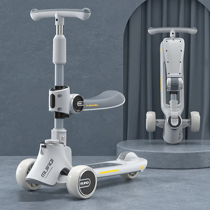 Manufacturer Foldable Design Three Wheels Push Scooter For Children/baby scooter