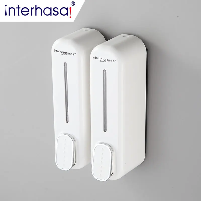 OEM bathroom three in one shampoo dispenser wall mount with key l manual soap dispenser wall liquid soap dispensers