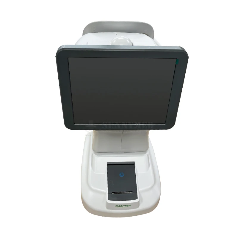 SY-V089 Keratometer For Optical Shop Optical Design Optical Equipments Electric Lifting Forehead Portable Auto Refractometer