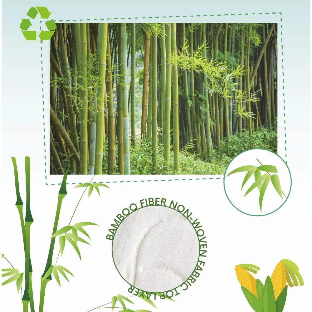 New Design Environmental Protection safe Feminine health Natural corn fiber Daily panty liner