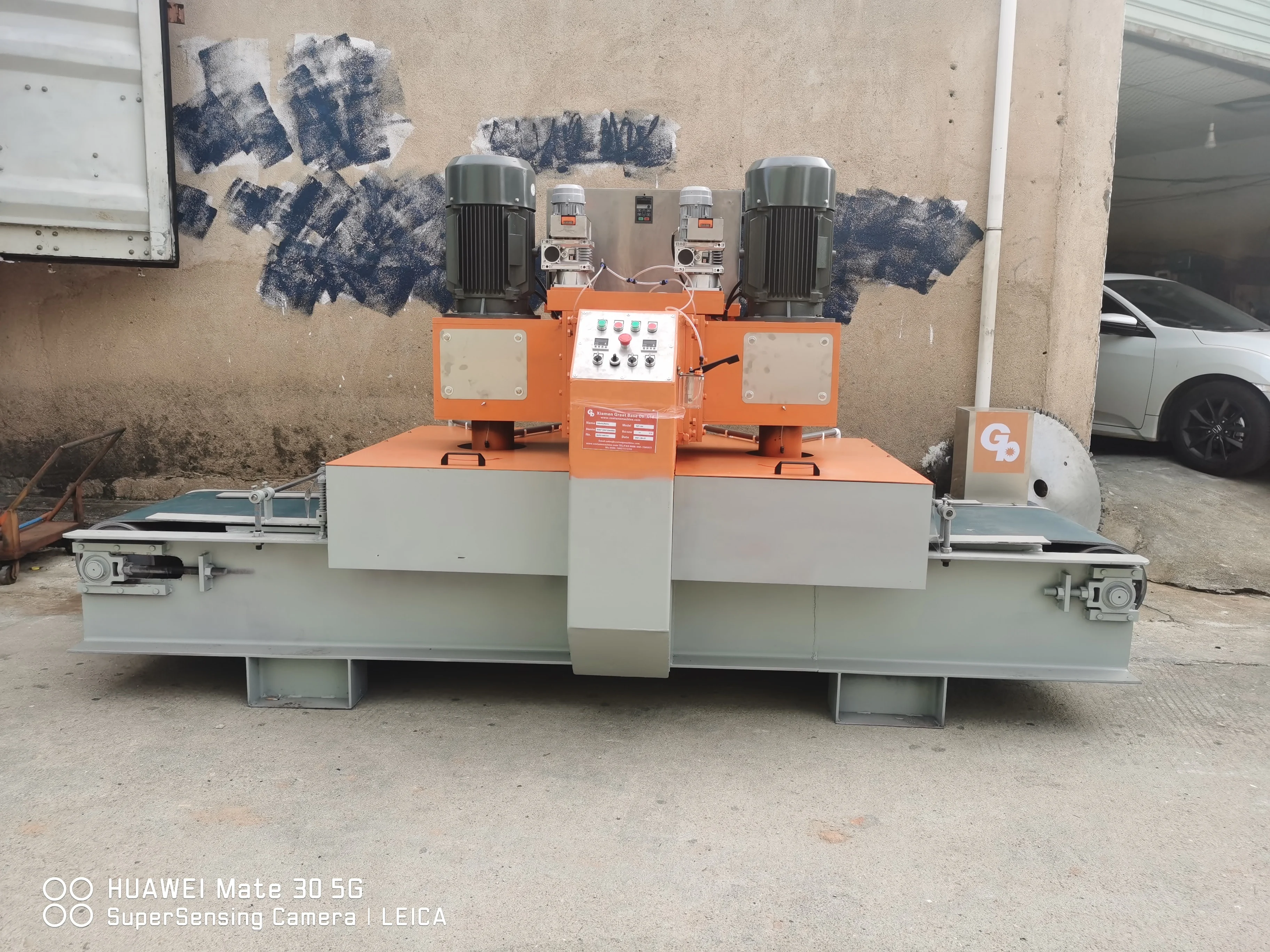 Granite Stone Mosaic Calibrating Cutting Machine