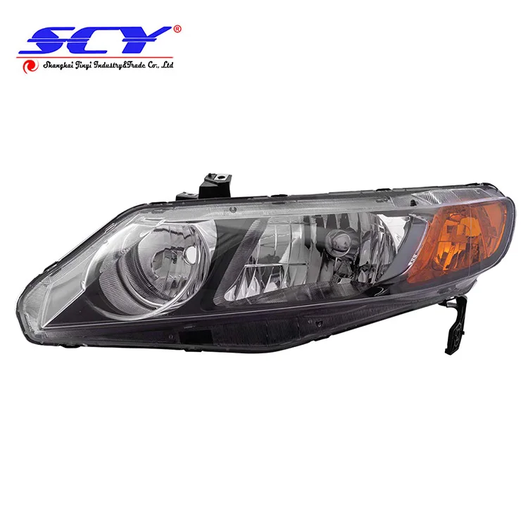 Auto Head Lamp Assembly Suitable for Honda Civic 2006-2011 33151SNAA02 HO2520110 HO2502125 20673401 1591097