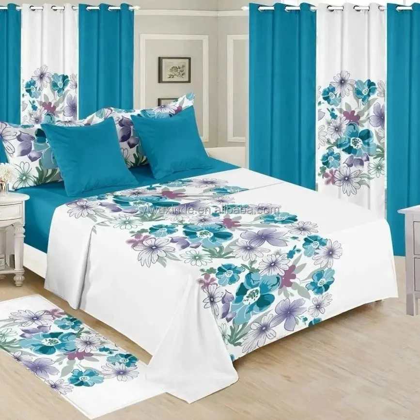 window curtains bedroom luxury flower curtain curtains set for living room luxury cushion foundation case fitted sheet cartoon