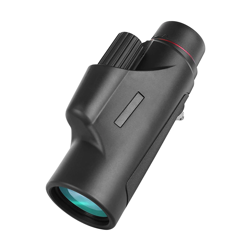 (BM-1068A)High Power 8X42 Outdoor Long Range FMC Lens Nitrogen Filled Rubber Pocket Handheld Bird Black Waterproof monocular