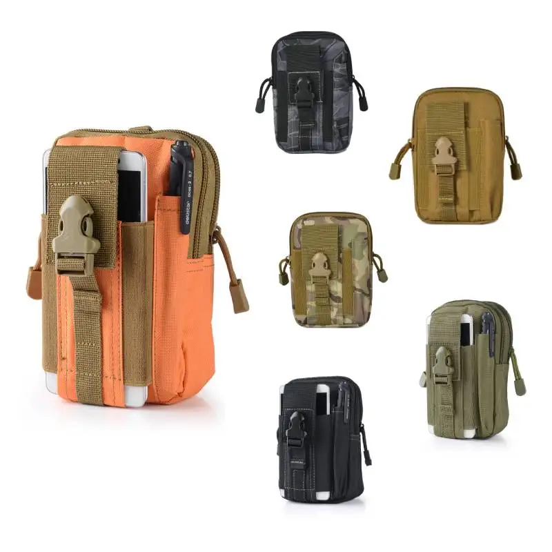 Custom Heavy Duty Outdoor Survival Tool Tactical mag pouch molle 600D Nylon EDC Molle Pouch