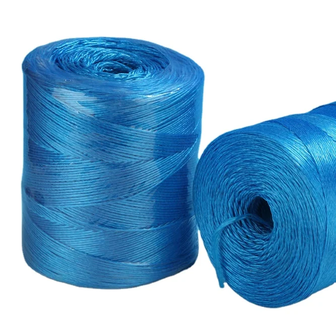 2mm Yellow Polypropylene twine pp rope thread for Greenhouse