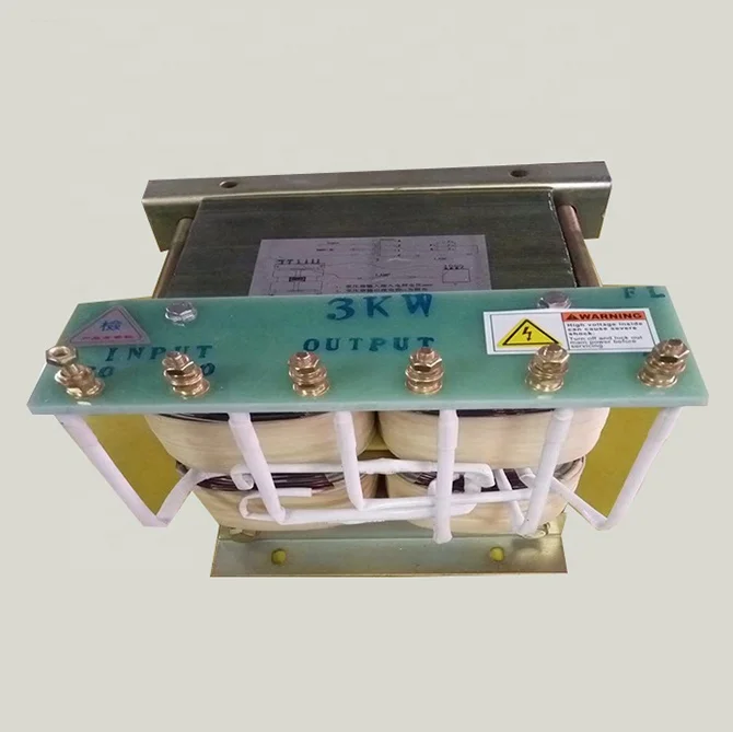 Copper 50-60hz electric transformer power 3kw for uv lamp