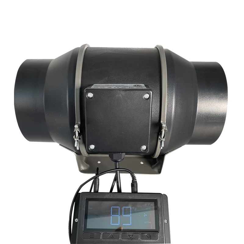 Беспроводной низкий уровень шума смарт-датчик встроенный вентилятор 4 дюйма постоянного тока с рекуперацией тепла вентилятор вытяжной вентилятор