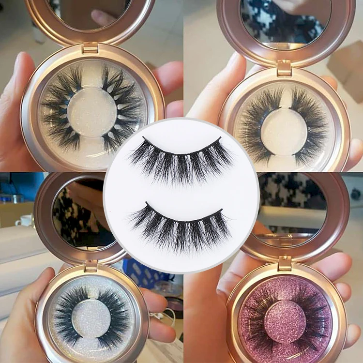 
Strip vegan human hair eyelashes mink dropshipping human eyelashes 