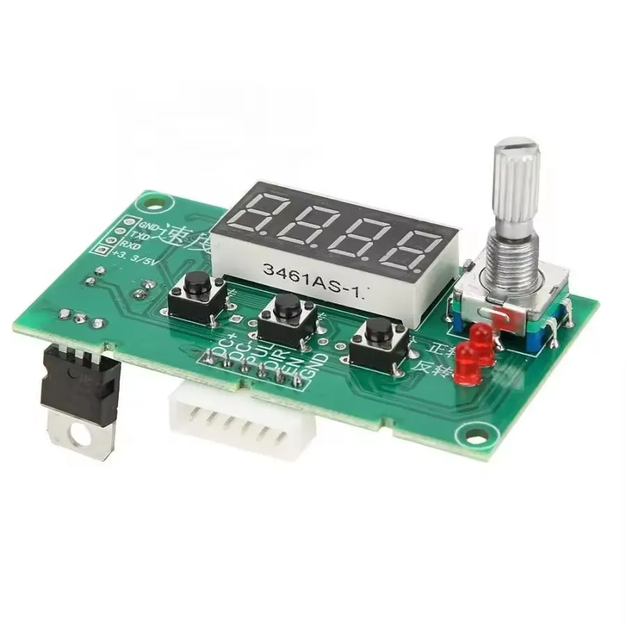 DC 8-24V Digital Display Stepper Motor module Speed Controller Board Driver 0.1~999 RPM Speed Regulator