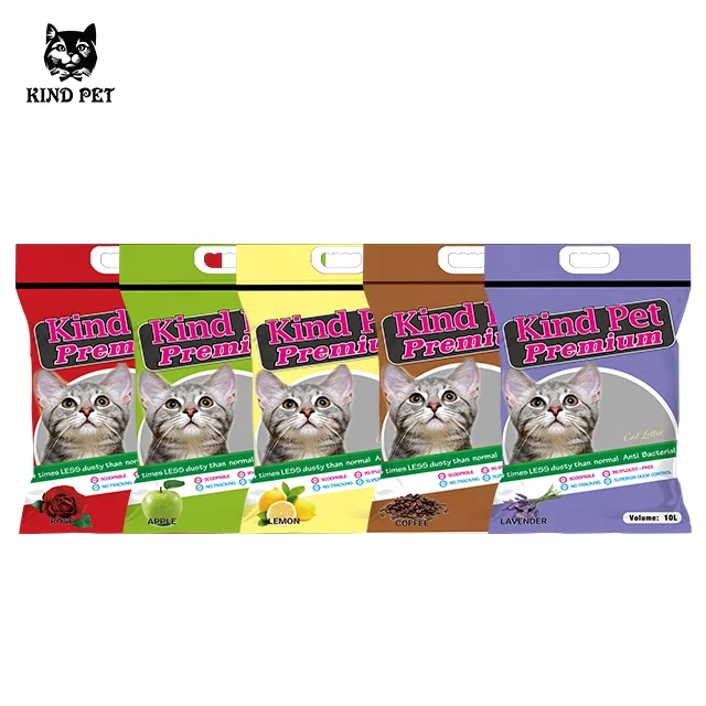 Quick clumping bentonite Factory Wholesale Supplier Cat Litter