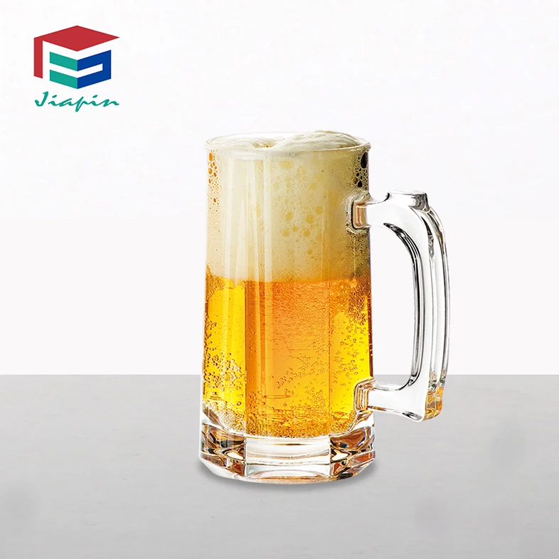 Bar using 12 oz Plastic Beer Mug glass with handle made in China