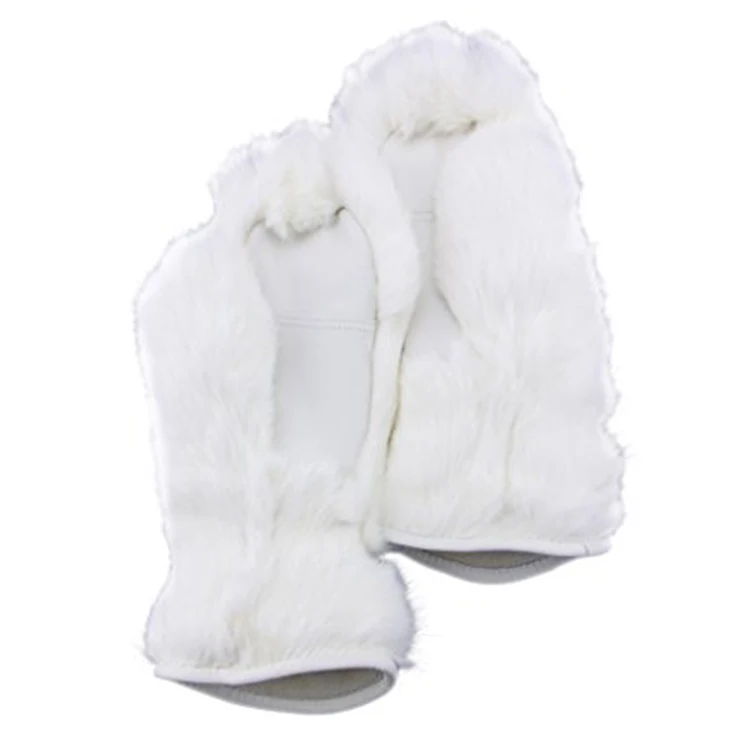 0-M2-5100 FUR WINTER Customize Lady Winter Gloves factory directly sale warm rabbit fur thick mittens