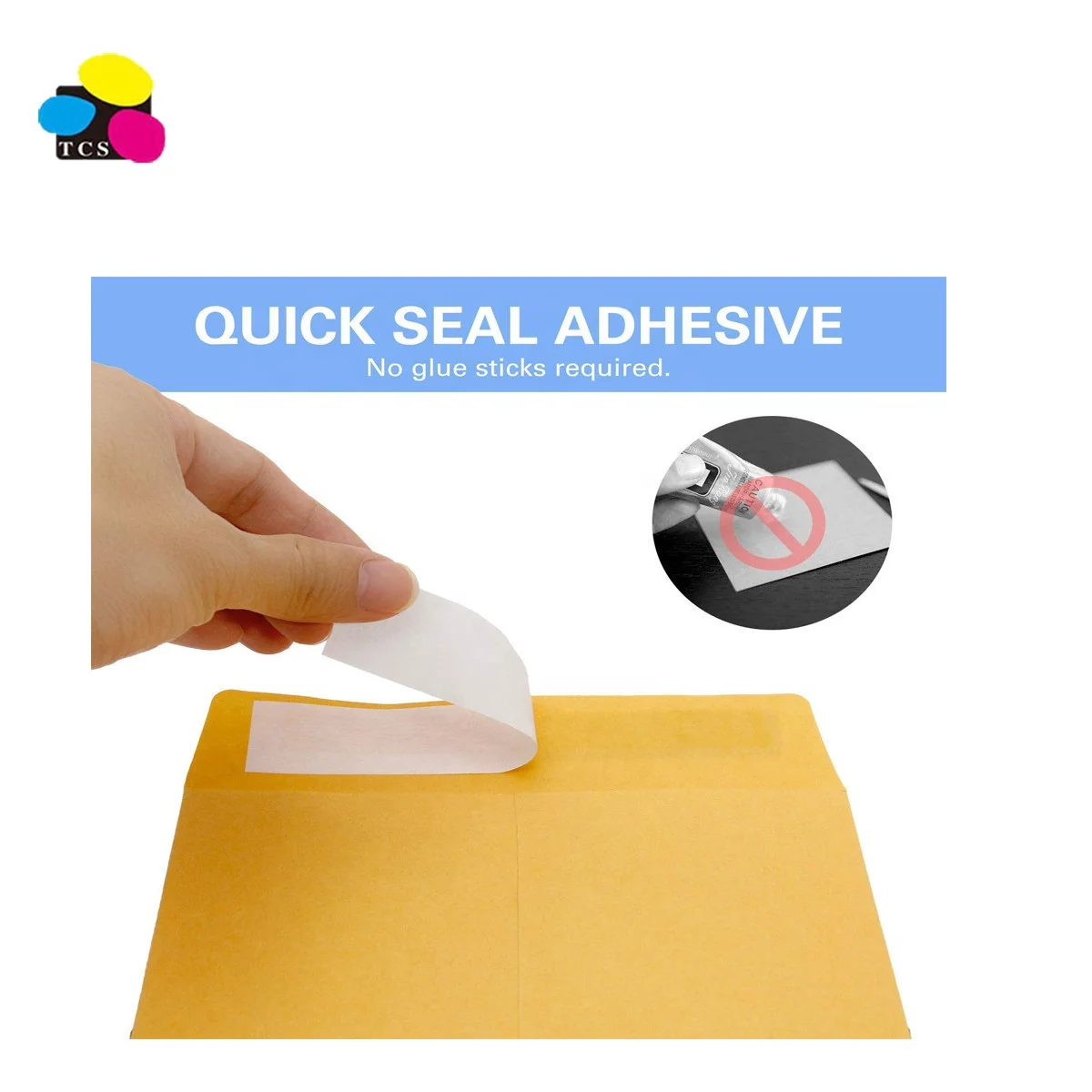 Bulk sale Strong Peel & Seal 6x9 Inch 100 Packed Security Tinted Brown Kraft Oversize Catalog Mailing Envelopes For Office Docum