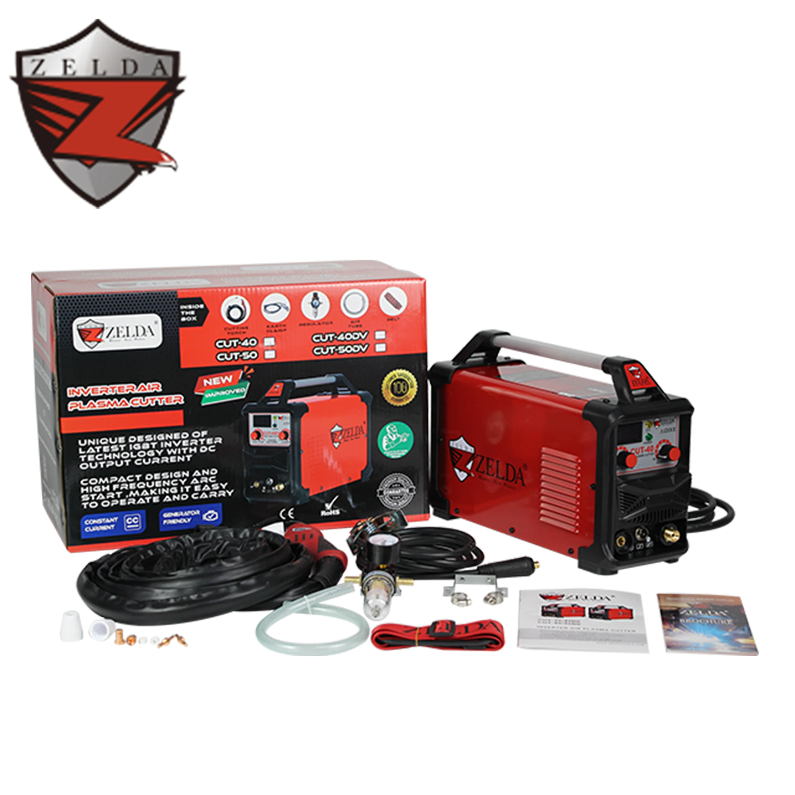 High Quality CUT-40 Portable Plasma Cutter IGBT Type Metal Cutting Machinery for Max 12mm Cutting New Condition for Welding