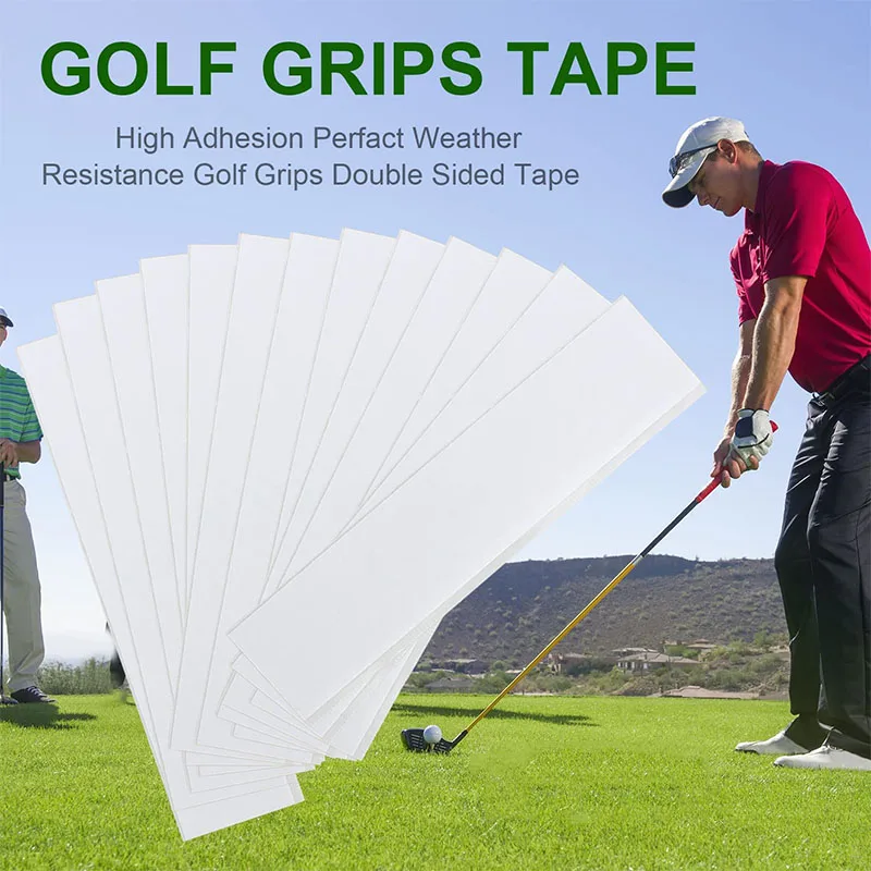 Strong Adhesiveness Golf Club Grip Tape Double Sided Golf Grip Strips for Golf Clubs Grip Installation