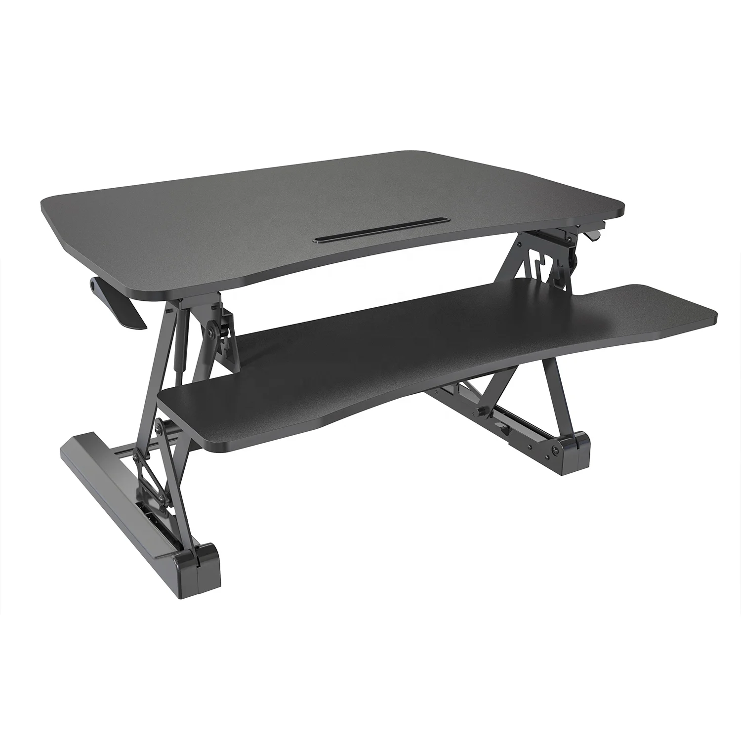 V-mounts Modern Standing Laptop Angle Adjustable Office Corner Computer Desk