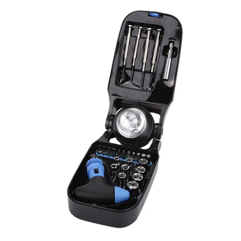 Household Combination Power Tools Electric Drill Screwdriver Electrician Woodwork Repairing Phone Computer Screwdriver Tool Set