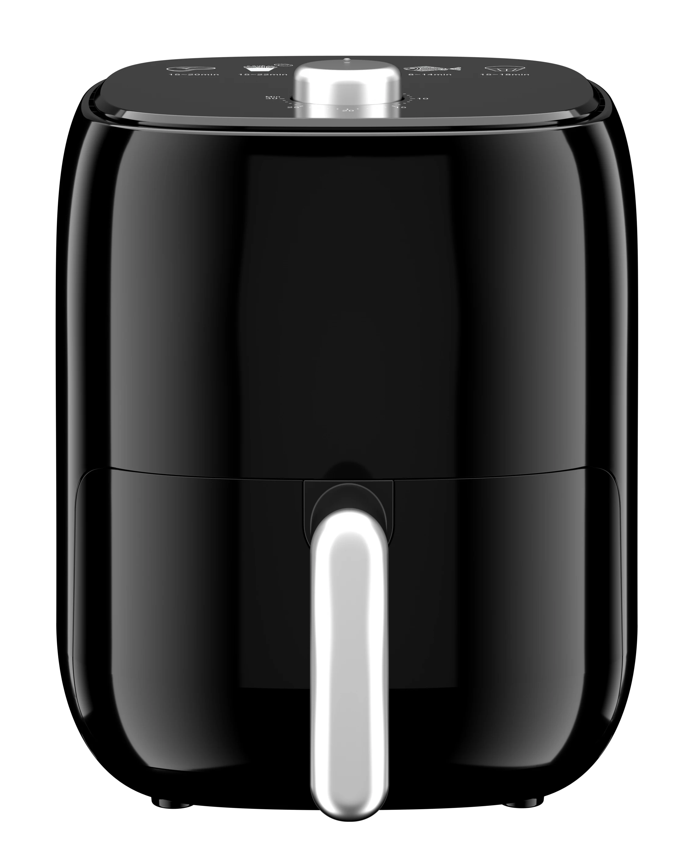 2L mini mechanical electric non-stick air fryer for home use